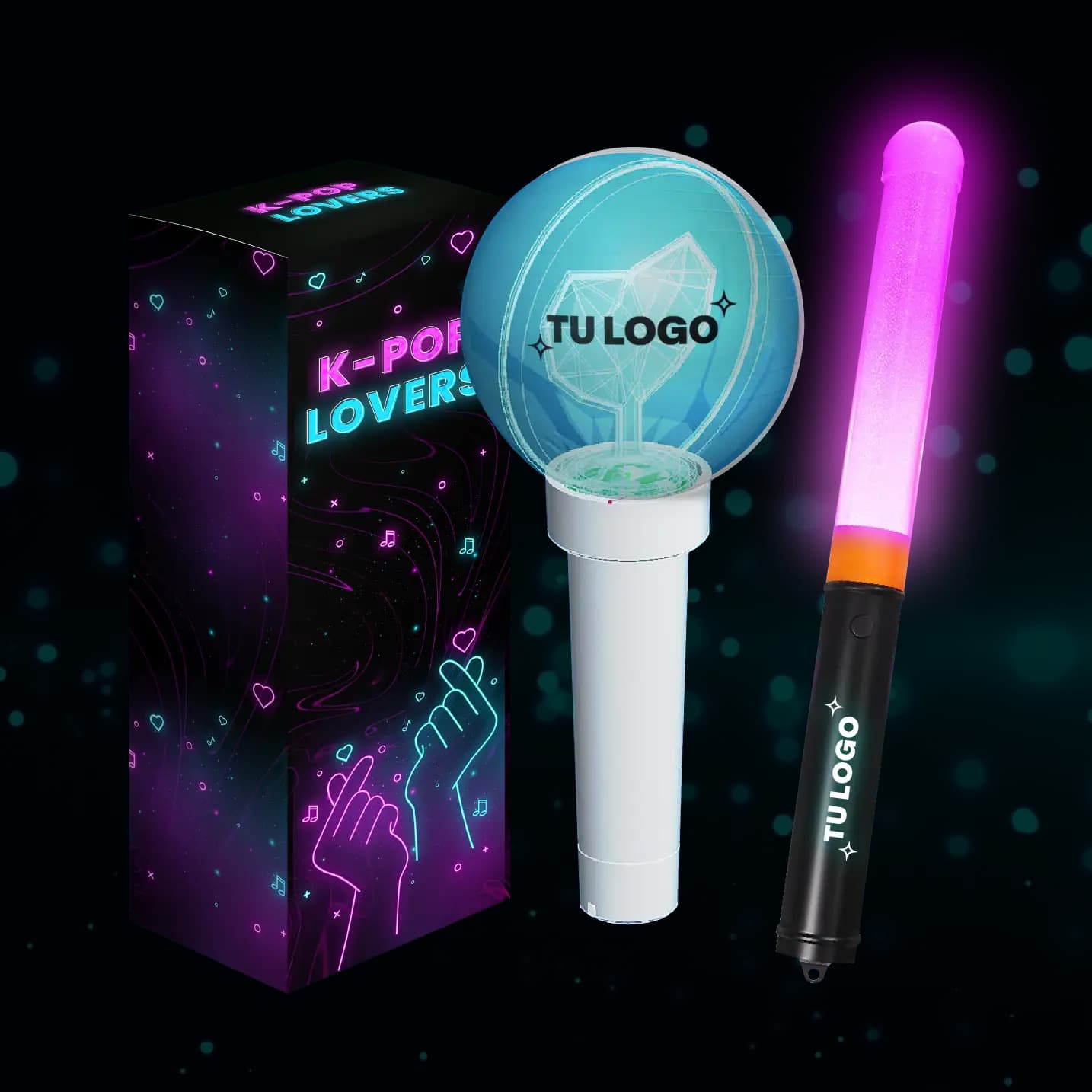 Personaliza tu lightstick