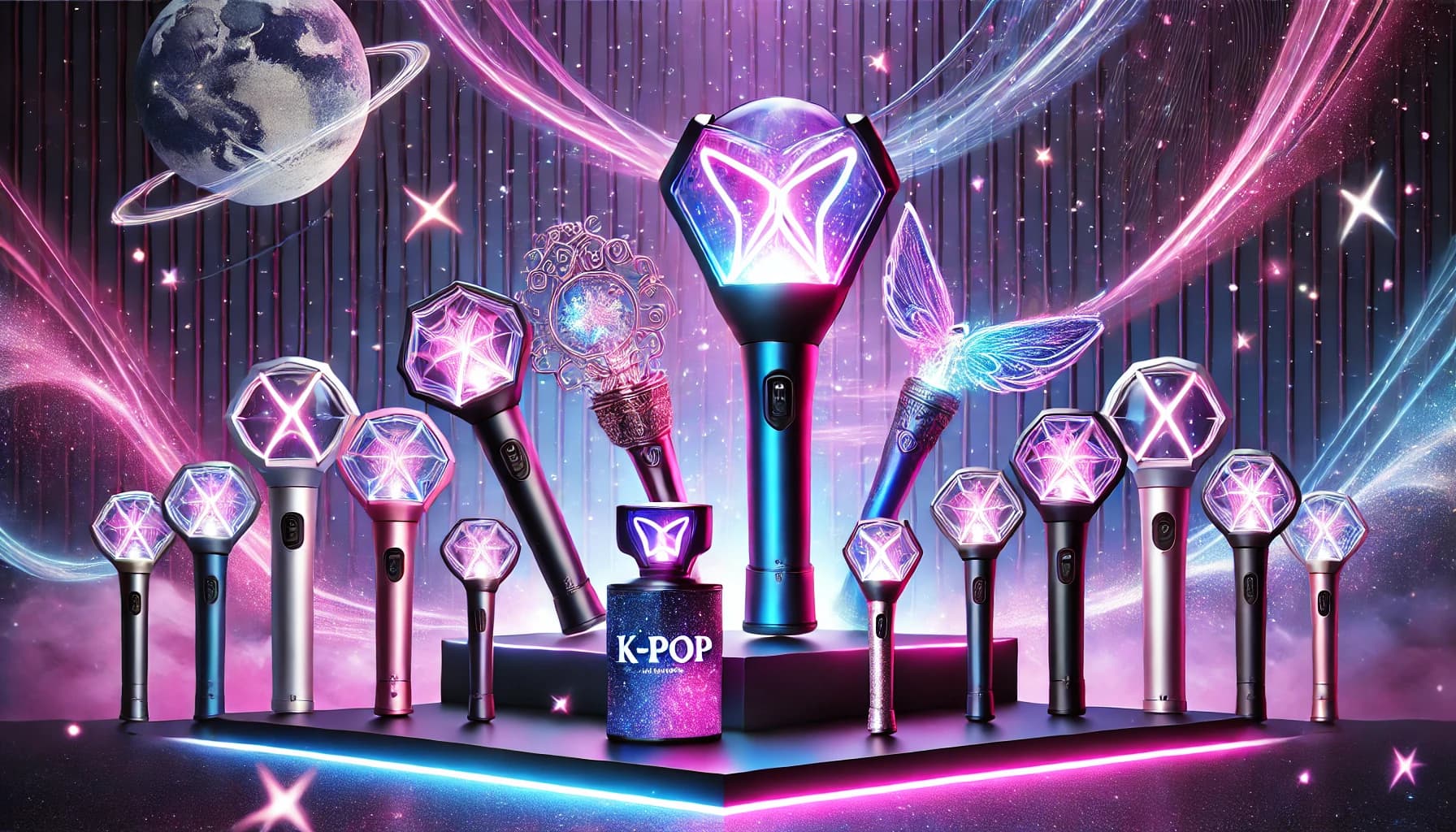 Fondo de Lightsticks K-Pop